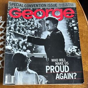 George Magazine August 2000 Issue